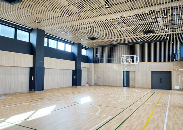 Tempat olahraga (gymnasium, ruang multi guna)